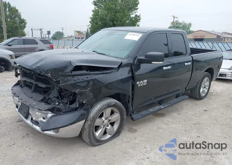 2018 Ram 1500 Big Horn 4X2 6'4 Box из США, поврежденный, VIN 1C6RR6GG9JS169241